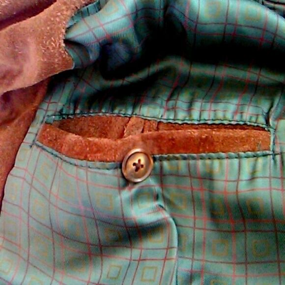 Bruno Magli Vintage Soft Suede Jacket - Picture 9 of 14